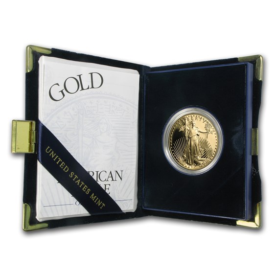2002-W 1 oz Proof Gold American Eagle (w/Box & COA) 2002-W 1 oz Proof Gold American Eagle (w/Box & COA)